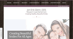 Desktop Screenshot of drjonglenn.net